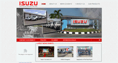 Desktop Screenshot of isuzu-hicom.com.my